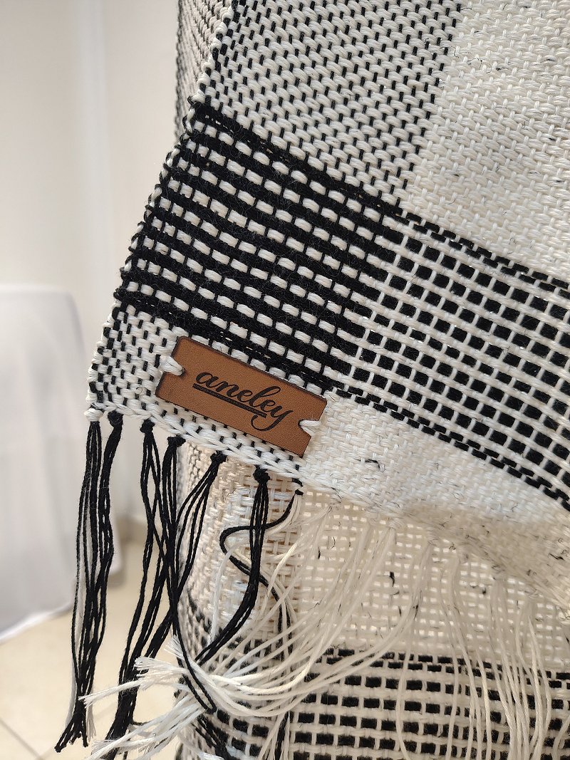 Pashminas Corel tejidas en telar artesanales